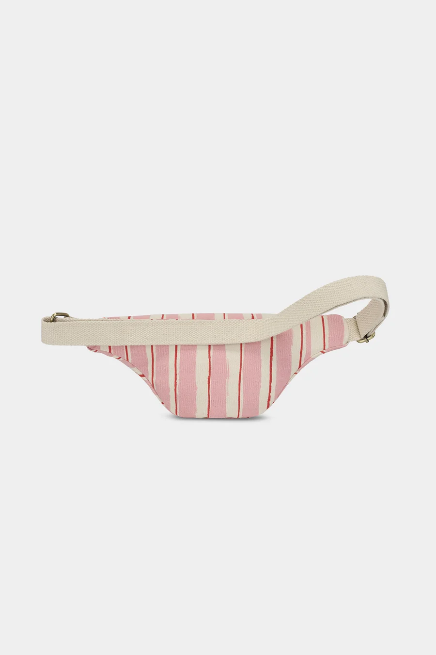 Hindbag Bum Bag ~ Olivia Red and Pink Stripes