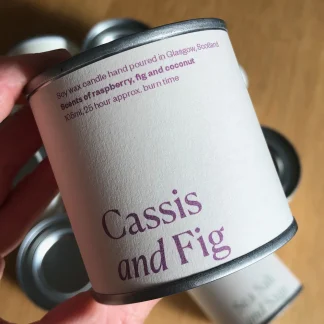 Lovat Press ~ Cassis & Fig Candle