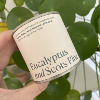 Lovat Press ~ Eucalyptus & Scots Pine Candle
