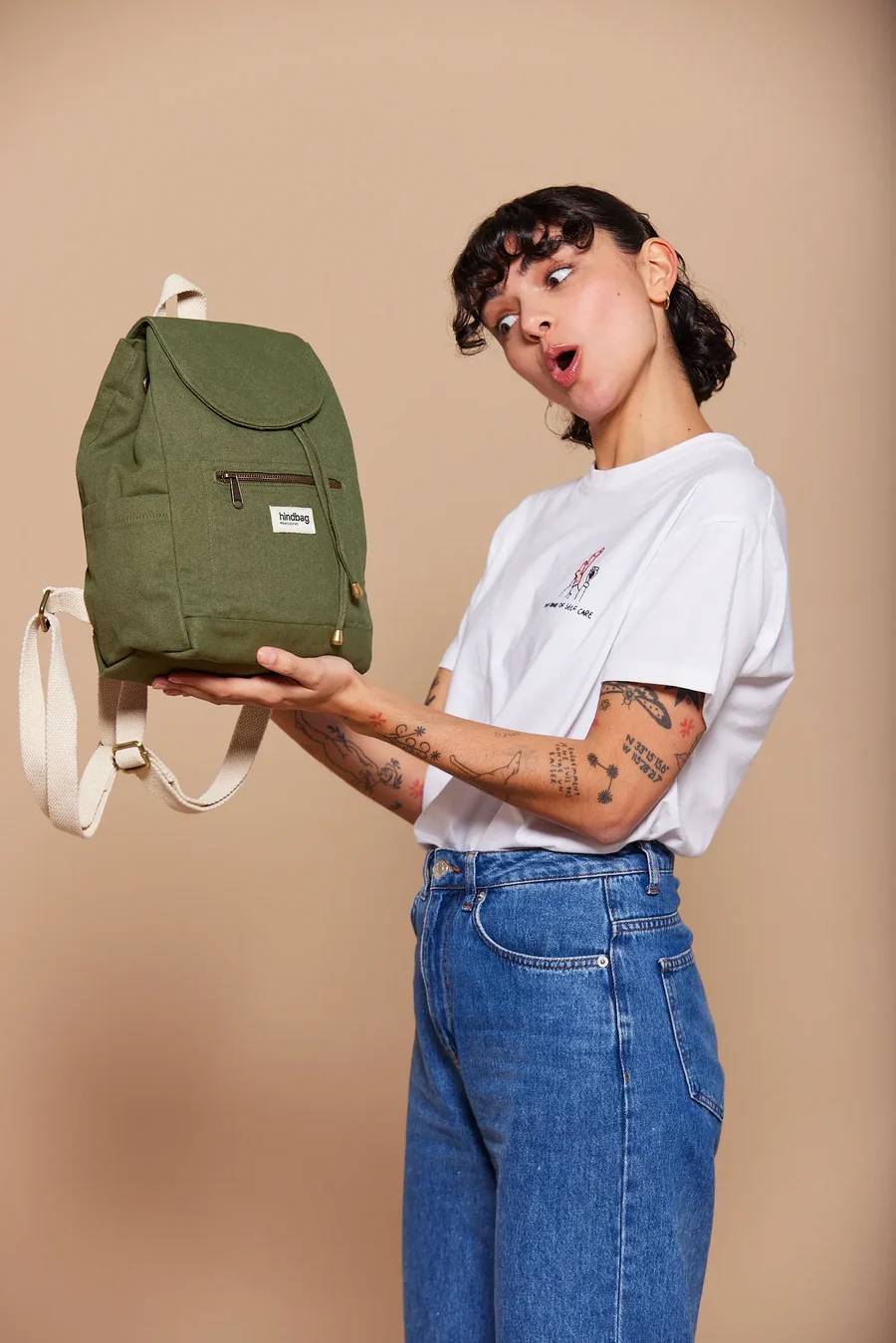 Hindbag Eliot Mini Backpack ~ Olive