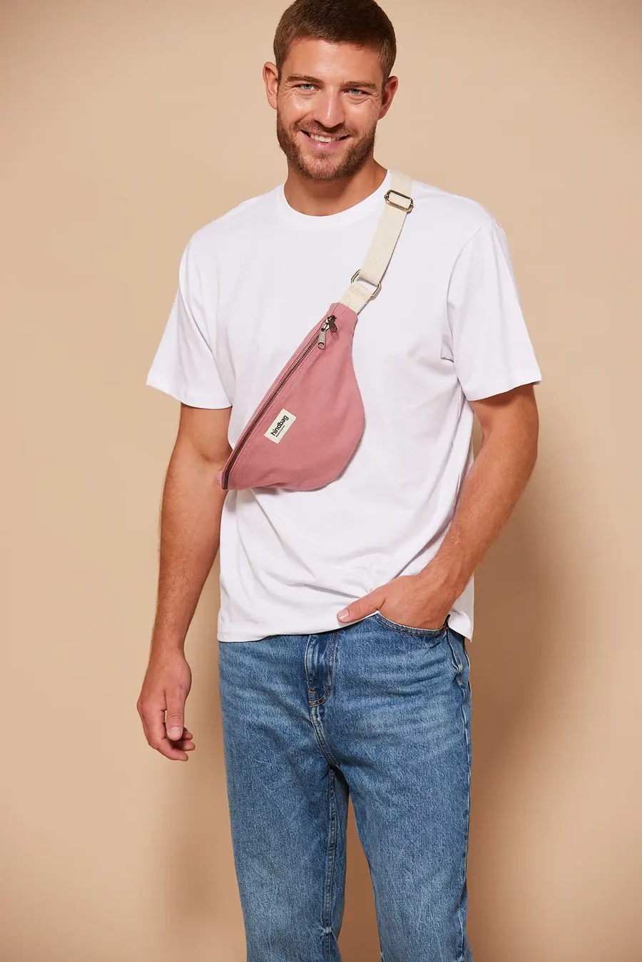 Hindbag Olivia Bum Bag ~ Blush Pink - Image 3